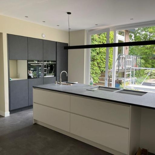 Verbouwing-keuken-Herfkens-Aannemersbedrijf-vk Nieuwbouw woning opgeleverd door Herfkens aannemersbedrijf in Nijmegen.